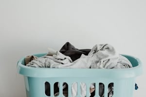 full laundry hamper basket