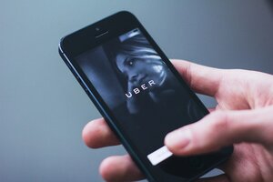 uber ride-sharing app