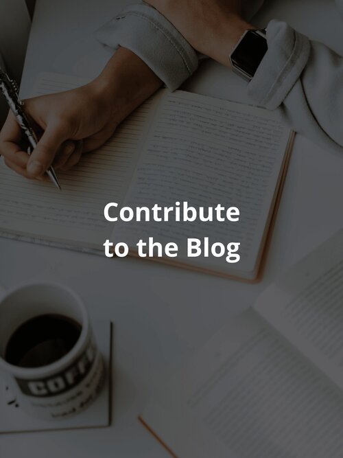 Contribute to the blog